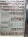 Microscale Ho Alphabets & Numbers Railroad Gothic Red 90105. Fixed Price $8.98.