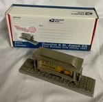 2001 Usps Hannibal & St. Joseph Rr First Railway Post OFFICE:1862 Pewter W/ Box. Fixed Price $5.00.