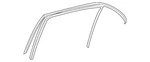 Genuine Mercedes-benz Window Channel 212-735-18-25. Fixed Price $147.60.