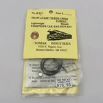 Tomar Industries H-117 Ho Train Round Lightweight Passenger Car Tailsign Kit Nos. Fixed Price $14.95.