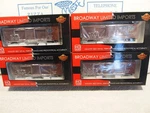 Broadway Limited 1753 H.o.new York Central Steel Box Cars 4-PACK Dreadnaught End. Fixed Price $125.00.