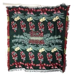 Mohawk Christmas Throw Blanket Candycane Made Usa, Winter, Holiday, 55"X 50". Fixed Price $34.78.