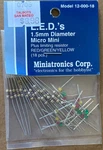 New Miniatronics 12-000-18 Leds 1.5MM Rd/grn/ylw 18/ Nip. Fixed Price $13.99.