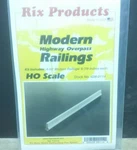 Modern Concrete Highway Overpass Railing Model Railroad Rix Products 628-114 Ho. Fixed Price $5.95.
