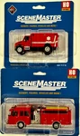 Ho Walthers Scenemaster Vehicles Ambulance 949-11931 & Fire Engine 949-13800 Moc. Fixed Price $34.99.