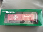 Bowser #42735 Ho Scale "santa Fe 40' Box Car Rd. #146310. Fixed Price $22.95.
