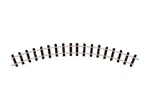 Peco HON30 OO-9/HOE Curved Setrack #1 9IN 22.8CM Radius, 45 Degree ST-412. Fixed Price $47.98.