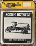 Woodland Scenics D242 Ho Details Diamond Tank Truck Model Kit. Fixed Price $20.48.