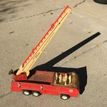Vintage Tonka Fire Truck With Arial Ladder #4. Fixed Price $15.06.