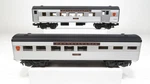 Mth 30-6073 Pennsylvania 0-27 Streamline Combine/diner Car Set Ln. Fixed Price $159.99.