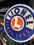 Rare Vintage-lionel Trains-dealer Advertising-original Dealership Display Sign. Fixed Price $44.99.