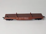 Cox - Ho Scale Big Pine Lumber Co. Flatcar #215 No Box/load. Fixed Price $9.99.