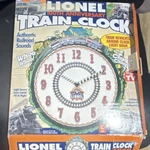 Lionel 100TH Anniversary Train Clock Wall Authentic Railroad Sounds. Fixed Price $20.00.