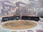 Ho Scale 2 Mantua Open Gondolas C&o #36003 And 17839*** Nice Lqqk. Fixed Price $15.09.