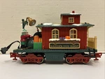 Pre-owned*new Bright Musical Holiday Station Electric Animated Train SET*385. Fixed Price $180.00.