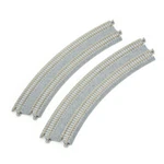 New Kato Superelevated Curve Ct Double (2 Pcs) Unitrack Scale. Fixed Price $18.25.