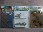 3 Pk Of Jtt Scenery Assorted Flower Plants Ho Scale 1/2" High Tomato Used. Fixed Price $14.99.