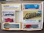 Bachmann Ho Scale Sante Fe 307 Train Set Kit. Fixed Price $79.95.