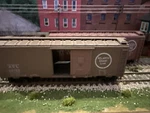 Athearn Ho 40' Sd Box Car Kit, Atlantic Coast Line, #20707 Weathered, Kadees. Fixed Price $14.99.