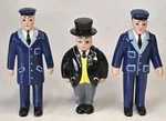 Lionel Thomas & Friends Scale Train Conductor And Crew Figure Lot Of 3 Euc. Fixed Price $23.75.
