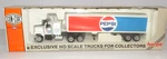 Con-cor Tractor + Trailer Pepsi Cola Item #0004-001003 Boxed Nice. Fixed Price $34.99.