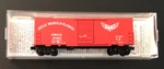 Micro-trains Scale Gulf Mobile & Ohio Boxcar, #24240, Rd #21587. Nib. Fixed Price $14.25.