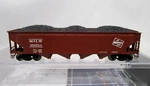 Broadway Bli Scale Milwaukee Ara 4 Bay Hopper Car W/ Coal Load. Fixed Price $38.00.