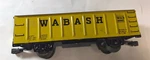 Marx Wabash 80982 Yellow Gondola Model Train Rail Car Tin Litho. Fixed Price $13.70.