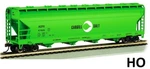 Cargill Salt- 56' Acf Center Flow 4 Bay Covered Hopper Road BAC-17531. Fixed Price $35.99.
