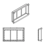 New Athearn Ho All-weather Window, 3 Pane (6) ATHG68222. Fixed Price $25.49.