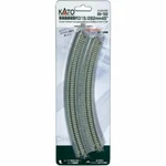 Kato Scale Unitrack 315/282MM 12 3/8 11 Radius 45 Curve Superelevated 20-183. Fixed Price $12.71.