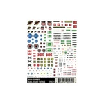 Woodland Scenics Dry Transfer Decal Signs Railroad DT571. Fixed Price $7.00.