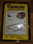 Walthers Cornerstone Modulars 933-3283 Foundations & Loading Docks Nip BE5. Fixed Price $9.00.