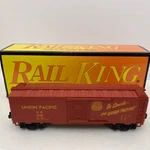 Mth Railking Union Pacific Single Door Box Car Gauge #185519 Ex-ln Wrong. Fixed Price $29.00.