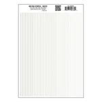 Woodland Scenics Dry Transfer Decals MG760 White Stripes. Fixed Price $8.79.