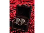 Lionel 941042 "l" Pewter Cuff Links Wood Box. Fixed Price $34.69.