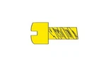 Woodland Scenics H822 Fillister Head Screws 00-90 1/4 (5) (golden). Fixed Price $8.39.