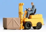 Noch 16770 Ho Scale Forklift W/figure Assembled -- Yellow. Fixed Price $27.99.