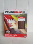 Power Trains 2.0 11FT Oval 20 Piece Track Pack Expansion, 12 Curved, 8 Straight. Fixed Price $14.86.