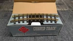 Rea Railway Express Agency 11100 Scale 12 Curved Brass Train Track Aristocraft. Fixed Price $60.00.