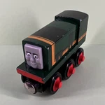 Tomy Thomas & Friends Wooden Railway Paxton Engine Green/red Wheels F0412WJ00. Fixed Price $21.50.