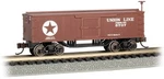 Bachmann #15657 Scale Old Time Box Car Union Line New. Fixed Price $27.99.