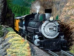 The Silverton By Marc Desobeau - Sunsout 500 Piece Train Railroad Puzzle New. Fixed Price $12.99.