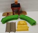 2010 & Friends Gullane (thomas) Sodor Coal Tower Track Structure Mattel. Fixed Price $22.00.