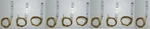 0024 D.m. Set Of 10 Adhesive White Led Light Strips For Buildings. Fixed Price $9.43.