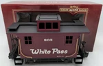 Bachmann 93119 White Pass & Yukon 4-WHEEL Caboose Ex/box. Fixed Price $19.99.