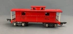 American Flyer Prewar Tinplate #484L Caboose, Red, Illuminated S0148. Fixed Price $38.71.