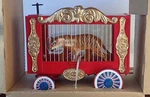 Bachmann Scale 92702 "g" Cage Wagon With Tiger. Nib. Fixed Price $29.00.