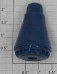 Lionel 6407-12 Blue Rocket Capsule With Pencil Sharpener. Fixed Price $25.00.