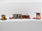 Revell Outhouse Signal Tower Blacksmith Repair Shop Gauge 1:87 Scale Kitbash. Fixed Price $19.75.